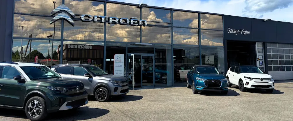 Garage vigier citroen saint junien facade
